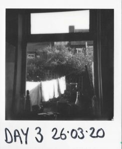 Lockdown Diary on Polaroid